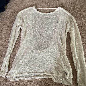 Open Back Garage Sweater
